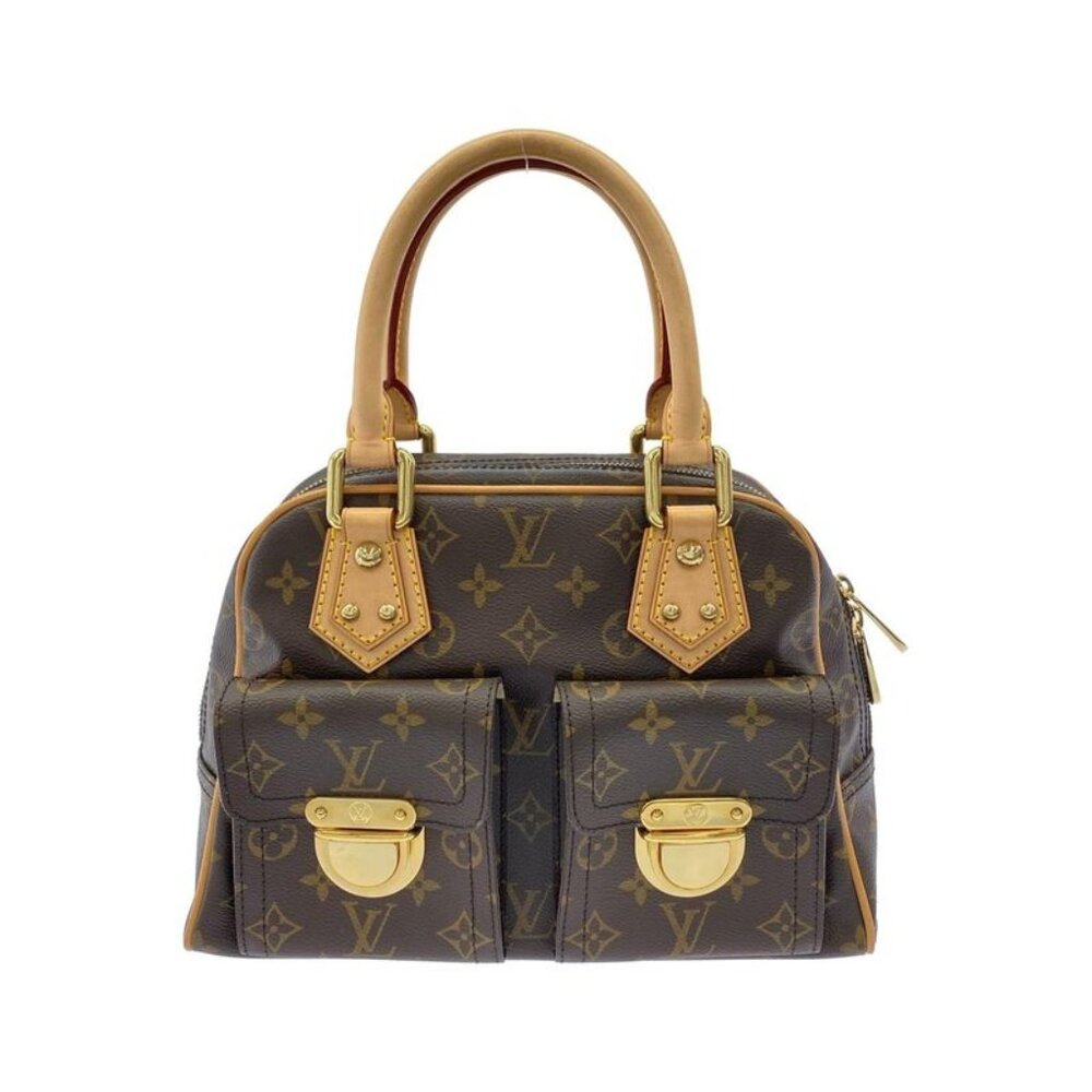 Louis Vuitton Monogram Manhattan PM Bag Marron